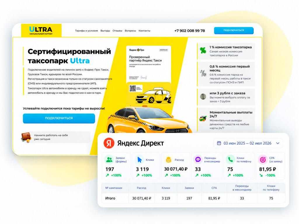 Заказать создание сайта и продвижение под ключ | Готовые лендинги WordPress