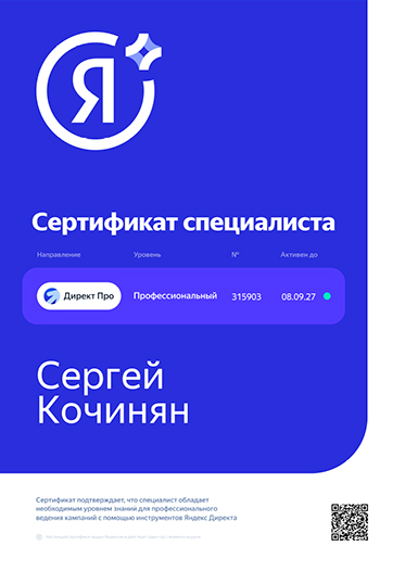 Яндекс Директ — настройка, ведение и аудит
